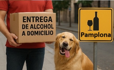 entrega de alcohol y cigarillos a domicilio Pamplona 24/7